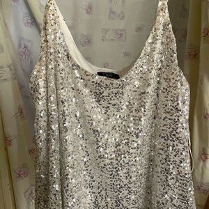 Sequin top